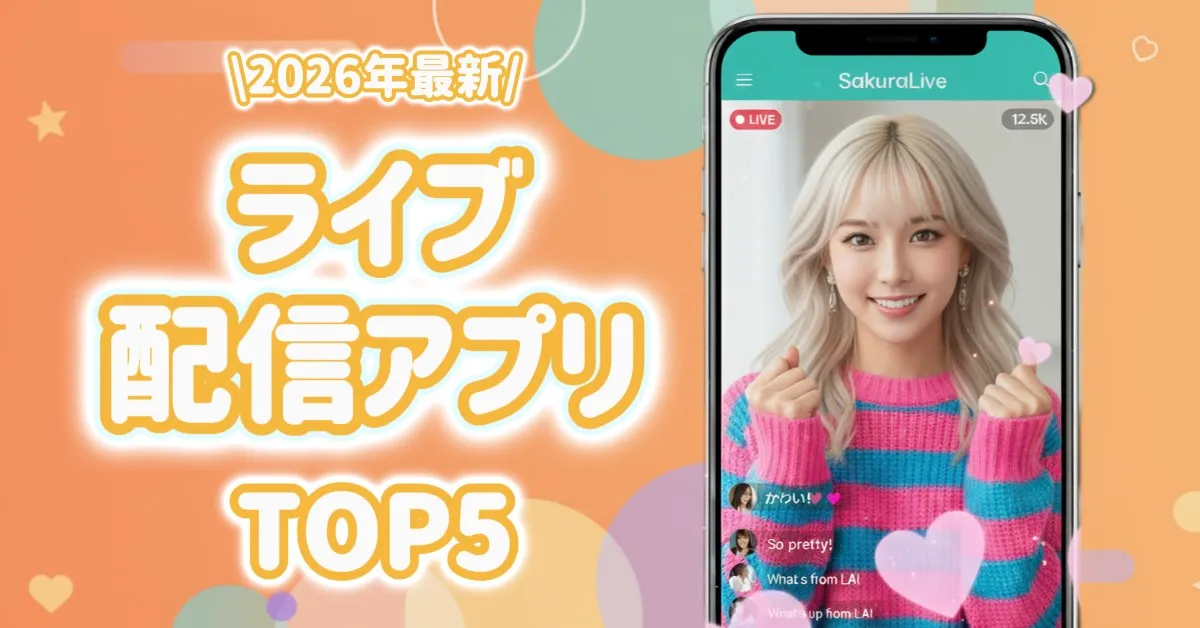 人気ライブ配信アプリ☆無料案内所